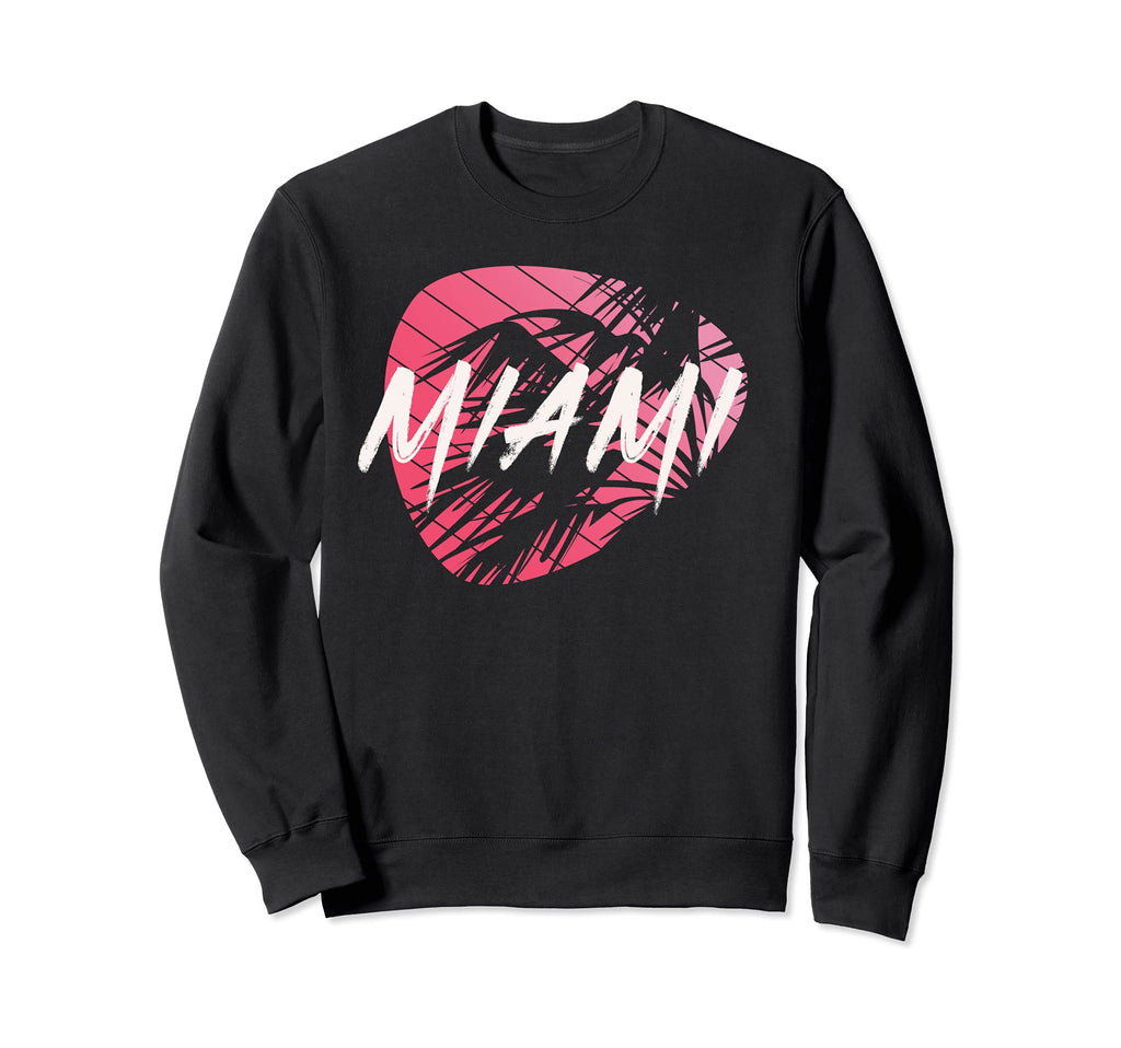 Miami Vaperwave Synthwave 80S Sweatshirt - Casual Everyday Wear for Adults - T-Shirt, Sweatshirt, Hoodie