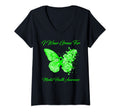 Womens Butterfly I Wear Green Mental T-Shirt - Trendy Graphic Men Women - T-Shirt, Sweatshirt, Hoodie