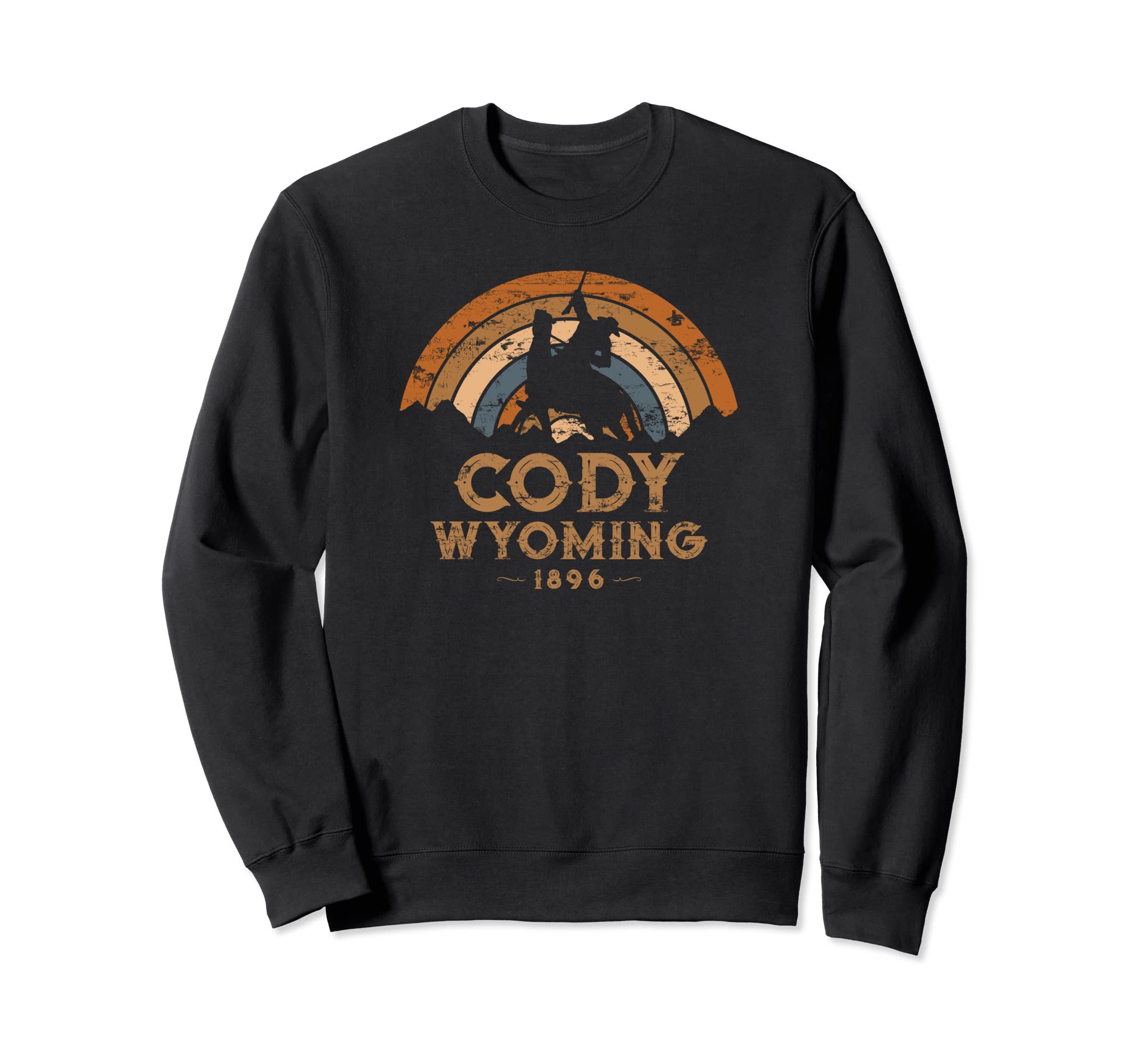 Cody Wyoming Wy Western Cowboy Sweatshirt - Casual Everyday Wear for Adults - T-Shirt, Sweatshirt, Hoodie