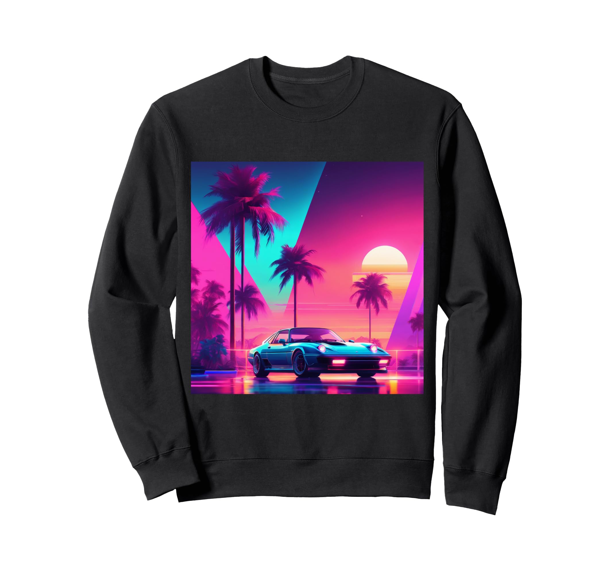 Synthwave Retrowave Aesthetic Jdm Sweatshirt - Streetwear Style Unisex - T-Shirt, Sweatshirt, Hoodie