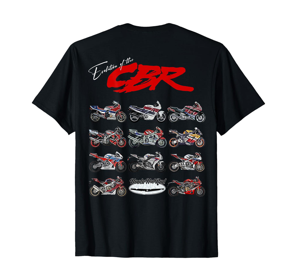 Evolution Cbr Motorcycle Motorbike T-Shirt - Novelty Apparel Men Women - T-Shirt, Sweatshirt, Hoodie