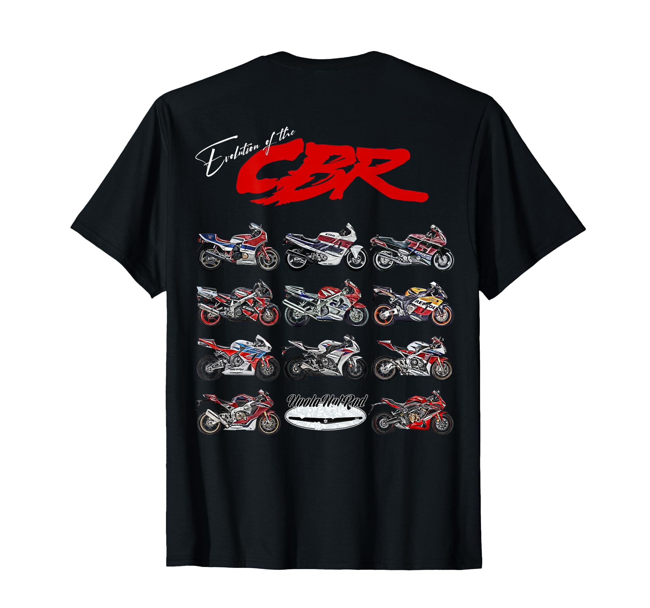 Evolution Cbr Motorcycle Motorbike T-Shirt - Novelty Apparel Men Women - T-Shirt, Sweatshirt, Hoodie