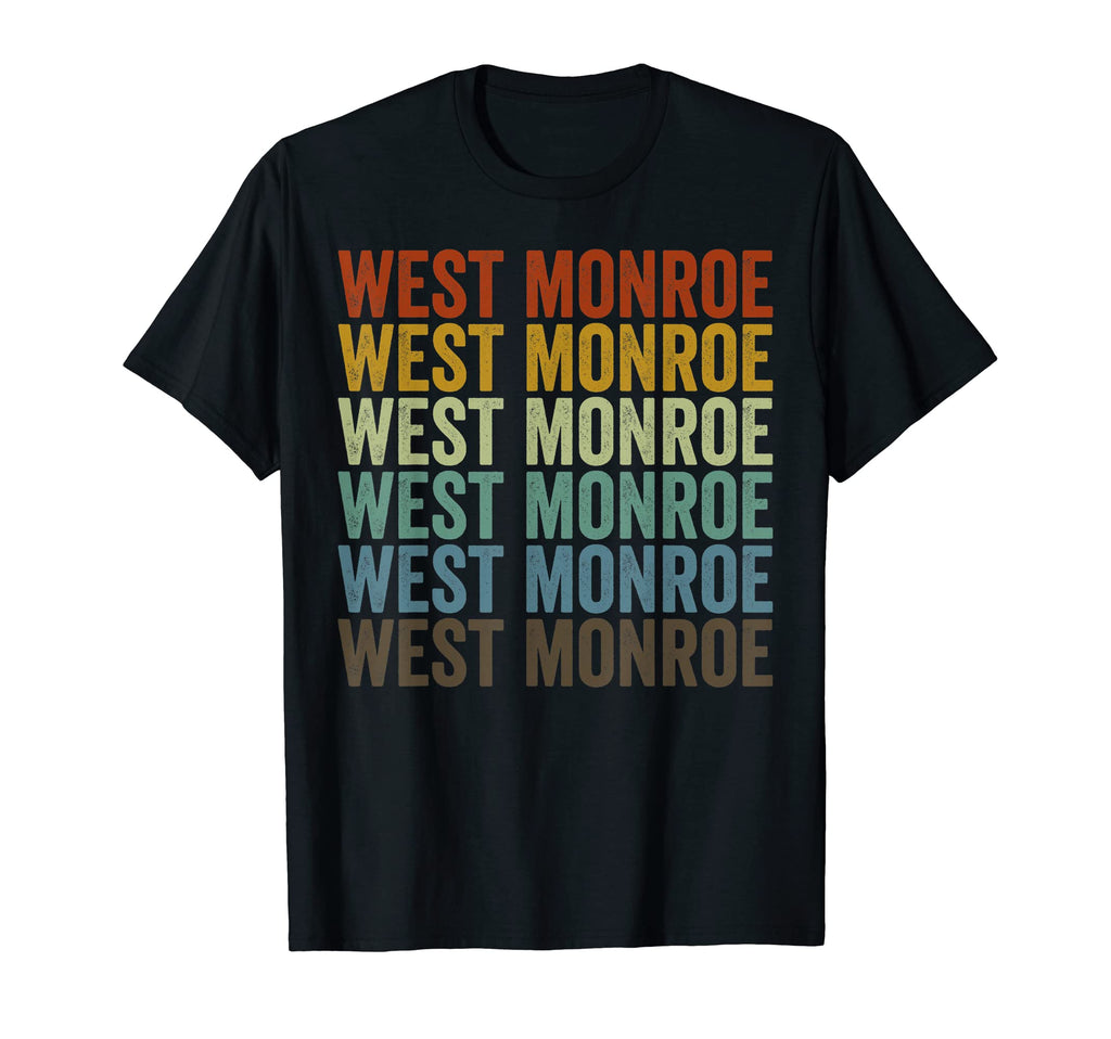 West Monroe City T-Shirt - Minimalist Print for Adults - T-Shirt, Sweatshirt, Hoodie