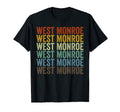 West Monroe City T-Shirt - Aesthetic Graphic Unisex - T-Shirt, Sweatshirt, Hoodie