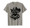 Funny Western Pug Cowboy Hat And Bandana T-Shirt - Novelty Apparel Unisex - T-Shirt, Sweatshirt, Hoodie