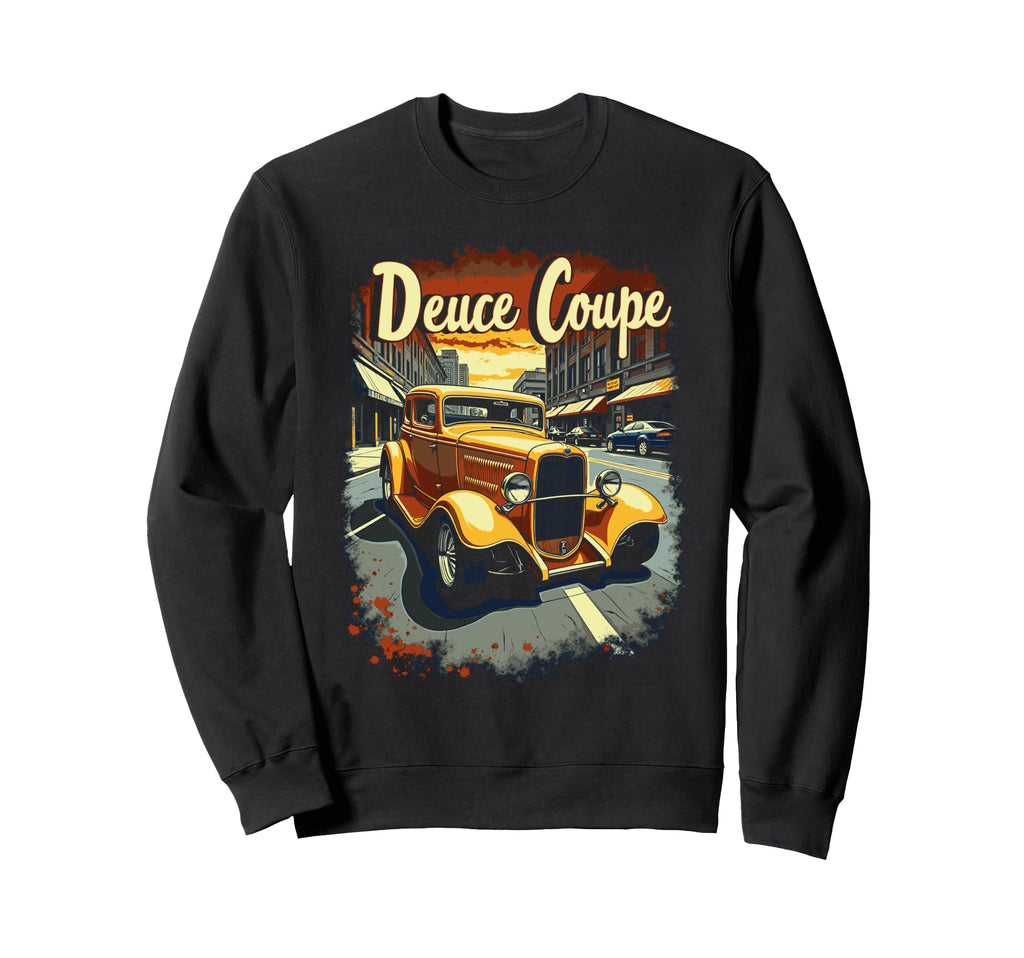 1932 American Street Scene 5 Window Sweatshirt - Minimalist Print Unisex - T-Shirt, Sweatshirt, Hoodie