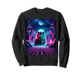 Synthwave Aesthetic Owl Lover Stuff Sweatshirt - Unique Graphic for Adults - T-Shirt, Sweatshirt, Hoodie