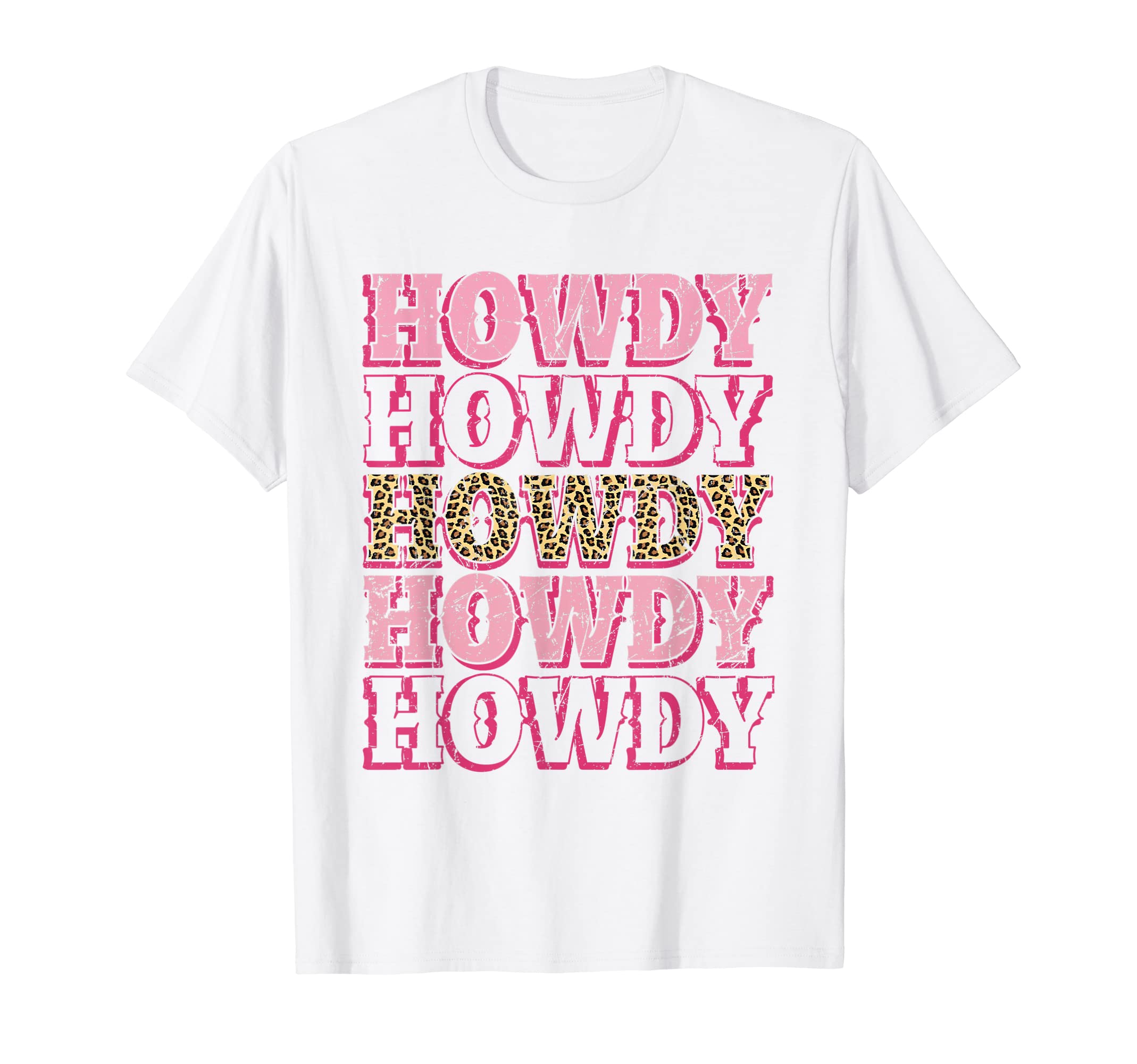 White Howdy Rodeo Western Country T-Shirt - Aesthetic Graphic Unisex - T-Shirt, Sweatshirt, Hoodie