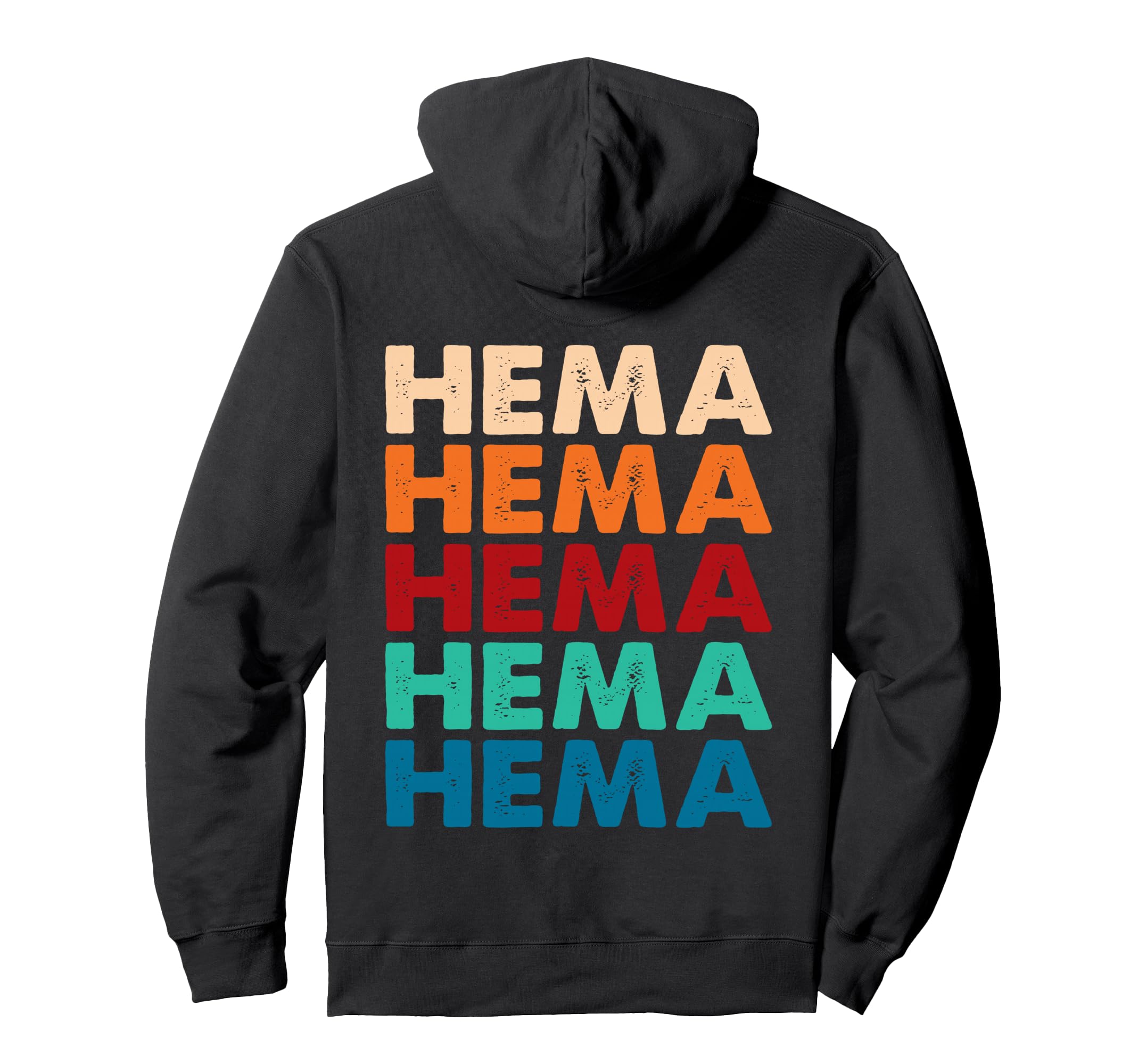 Hema Typography 80S Historical Fencing Hoodie - Minimalist Print Unisex - T-Shirt, Sweatshirt, Hoodie