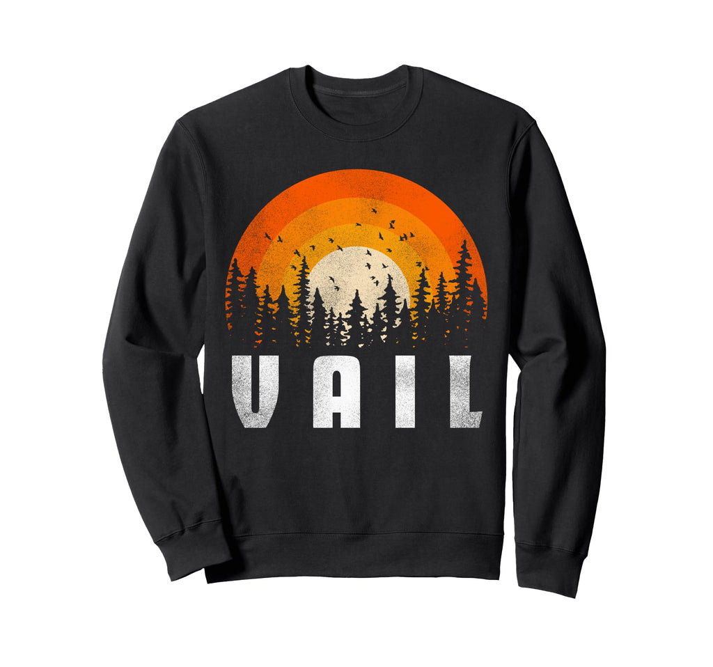 Vail 70S 80S Sweatshirt - Casual Everyday Wear for Adults - T-Shirt, Sweatshirt, Hoodie