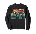 Awesome Since 1972 54Th Birthday Sweatshirt - Streetwear Style Unisex - T-Shirt, Sweatshirt, Hoodie