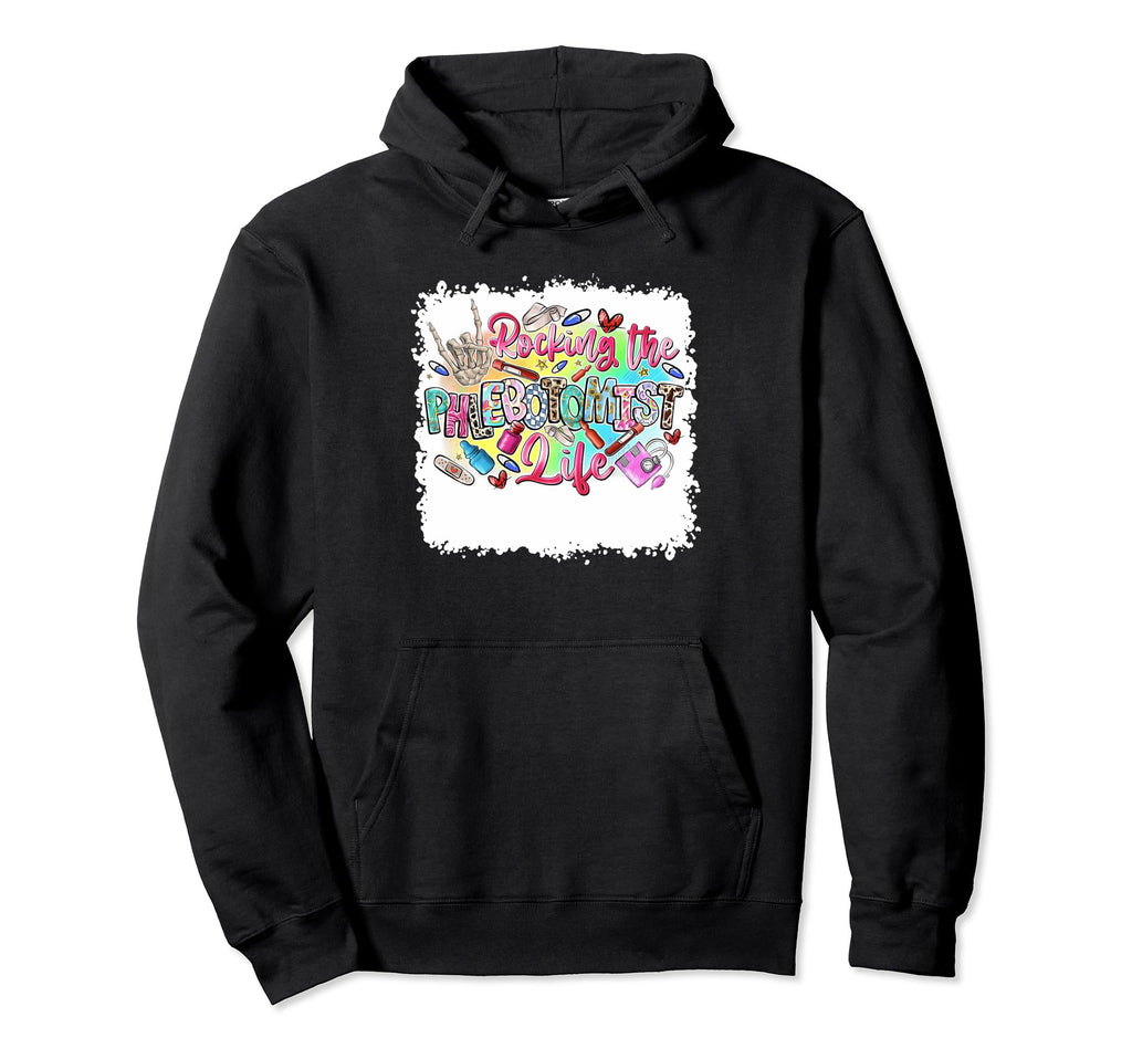 Rocking Phlebotomist Life Western Hoodie - Unique Graphic Men Women - T-Shirt, Sweatshirt, Hoodie