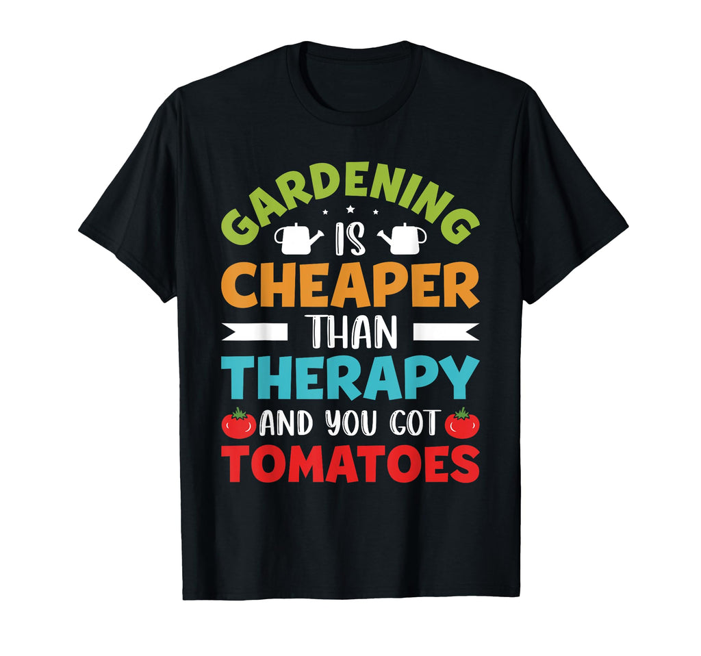Gardening My Way Therapy Plant T-Shirt - Fun Novelty Design for Adults - T-Shirt, Sweatshirt, Hoodie