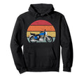 Motorcycle Sunset Hoodie - Aesthetic Graphic Men Women - T-Shirt, Sweatshirt, Hoodie