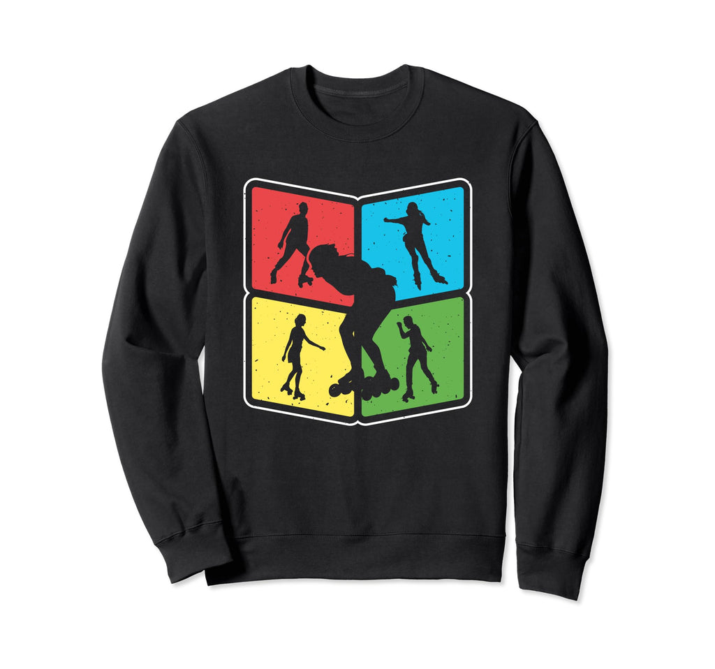Derby Skates Roller Skating Roller Sweatshirt - Custom Art Print Unisex - T-Shirt, Sweatshirt, Hoodie