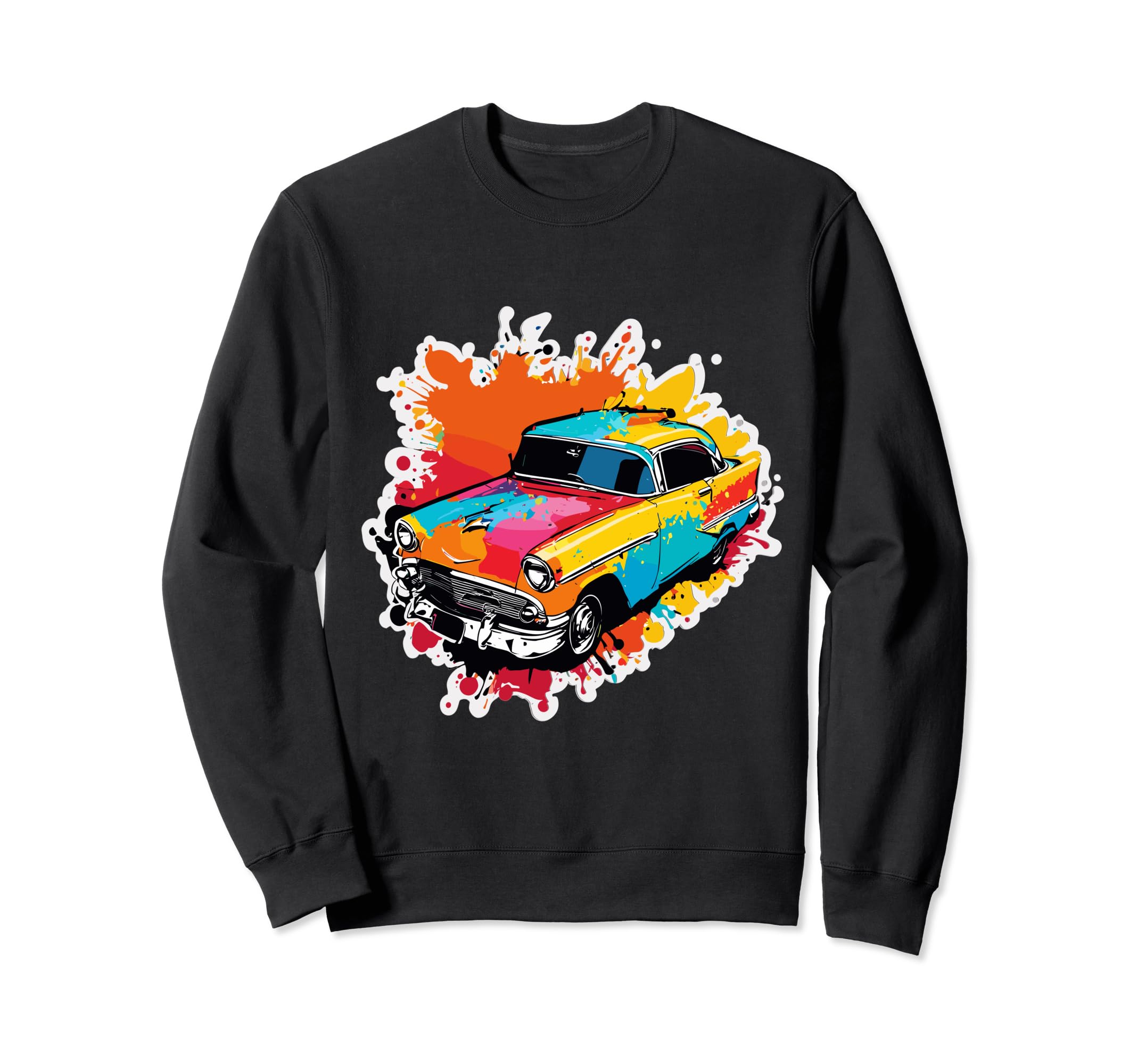Vibes Timeless Rides Sweatshirt - Custom Art Print Men Women - T-Shirt, Sweatshirt, Hoodie