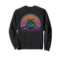 Ramen Cat Japanese Kitten Sunset Sweatshirt - Minimalist Print Men Women - T-Shirt, Sweatshirt, Hoodie