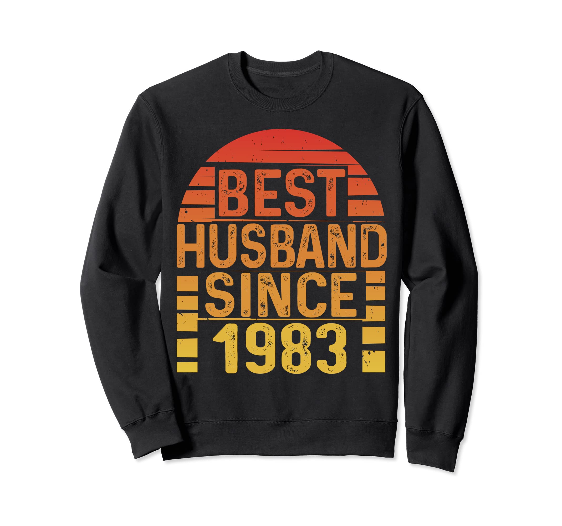 Best Husband Since 1983 Wedding Sweatshirt - Minimalist Print Unisex - T-Shirt, Sweatshirt, Hoodie