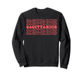 Sagittarius Zodiac Stacked Sweatshirt - Custom Art Print for Adults - T-Shirt, Sweatshirt, Hoodie