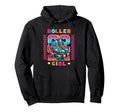 Roller Sunset Beach Skating Vibe Hoodie - Casual Everyday Wear for Adults - T-Shirt, Sweatshirt, Hoodie