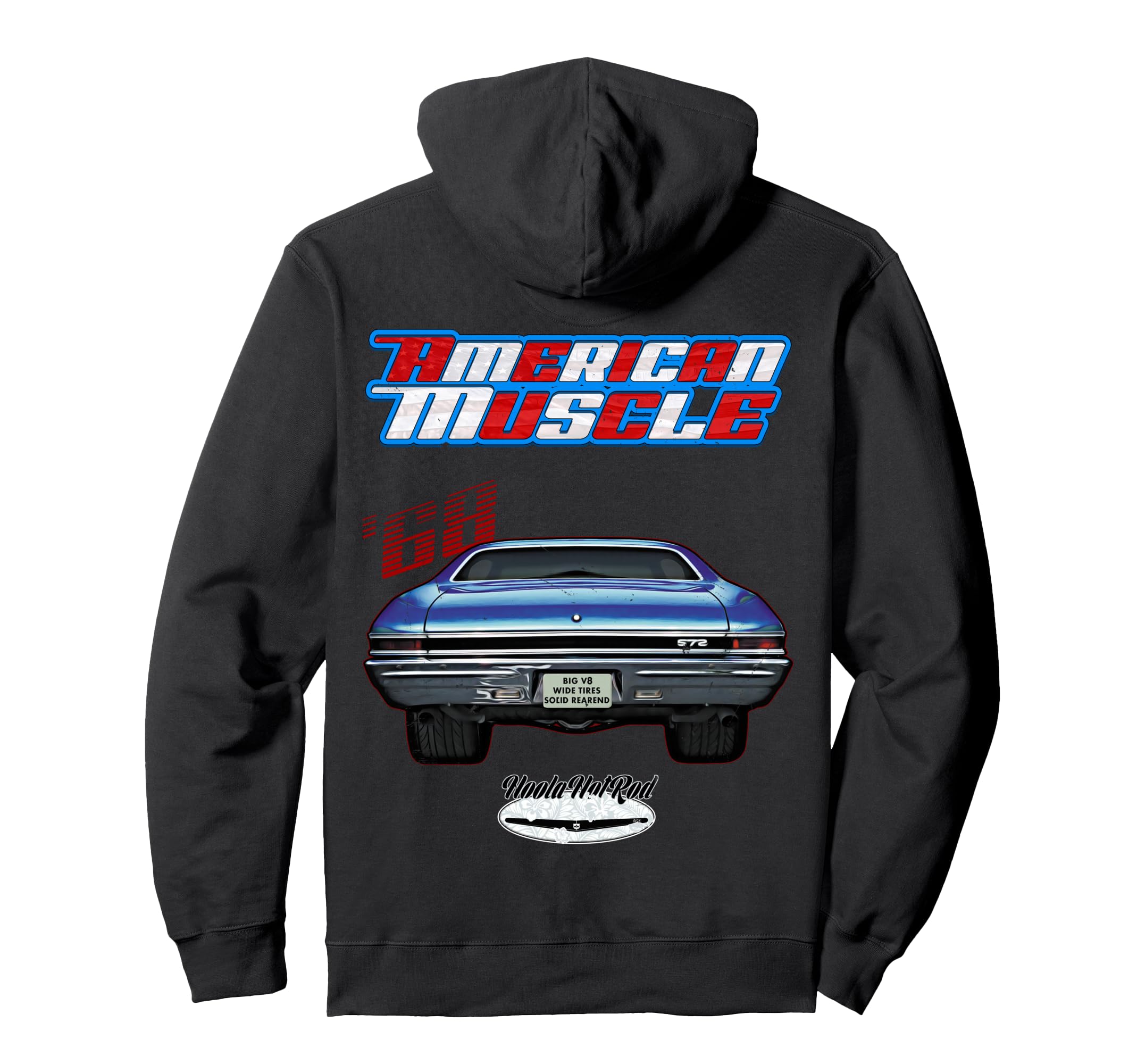 1968 Chevelle Muscle Car Ss454 Ss427 Hoodie - Trendy Graphic for Adults - T-Shirt, Sweatshirt, Hoodie