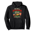 Happier Person When Eating Tacos Usa Hoodie - Graphic Print for Adults - T-Shirt, Sweatshirt, Hoodie