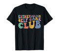 Esthetician Self Care Club T-Shirt - Minimalist Print for Adults - T-Shirt, Sweatshirt, Hoodie