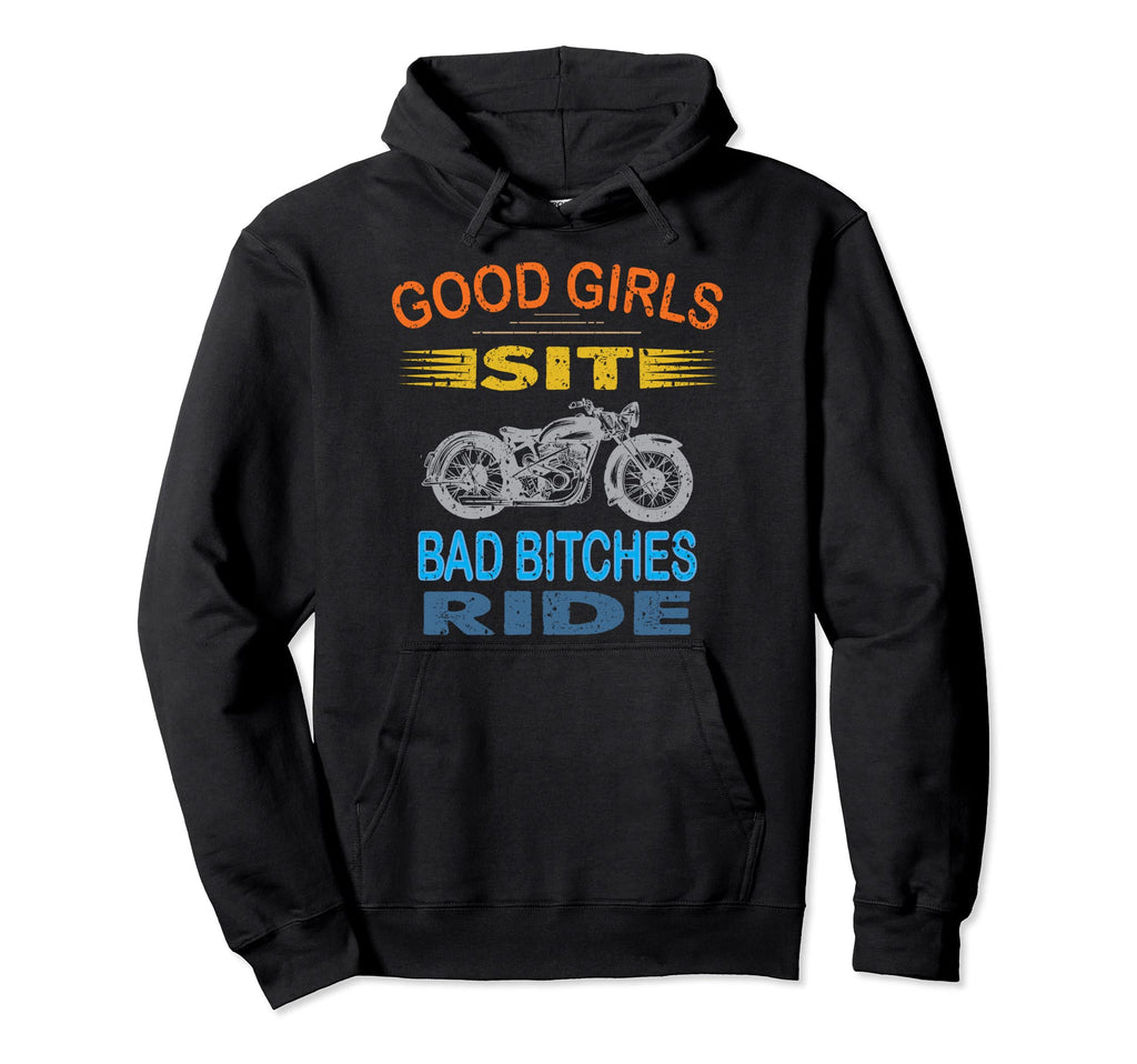 Biker Motorcycle Lovers Gifts Funny Hoodie - Fun Novelty Design Unisex - T-Shirt, Sweatshirt, Hoodie