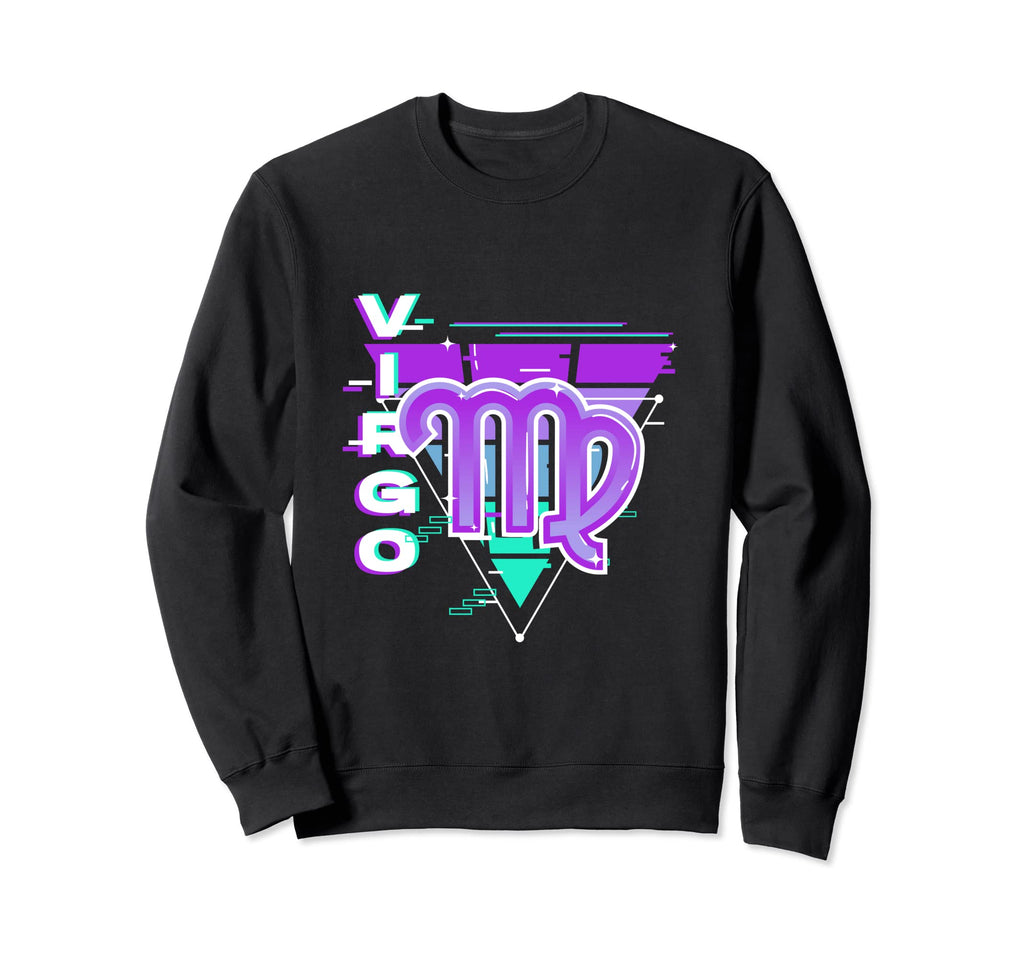 Virgo Zodiac Sign Vaporwave Aesthetics Sweatshirt - Unique Graphic Unisex - T-Shirt, Sweatshirt, Hoodie