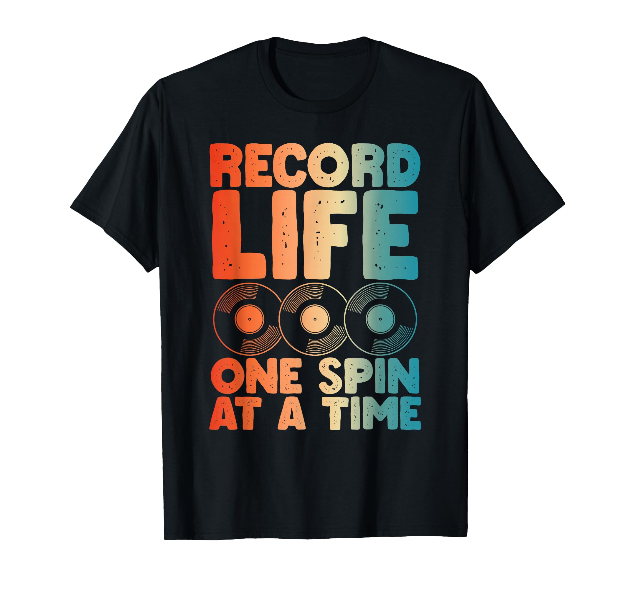 Vinyl Collecting Record Player T-Shirt - Novelty Apparel for Adults - T-Shirt, Sweatshirt, Hoodie
