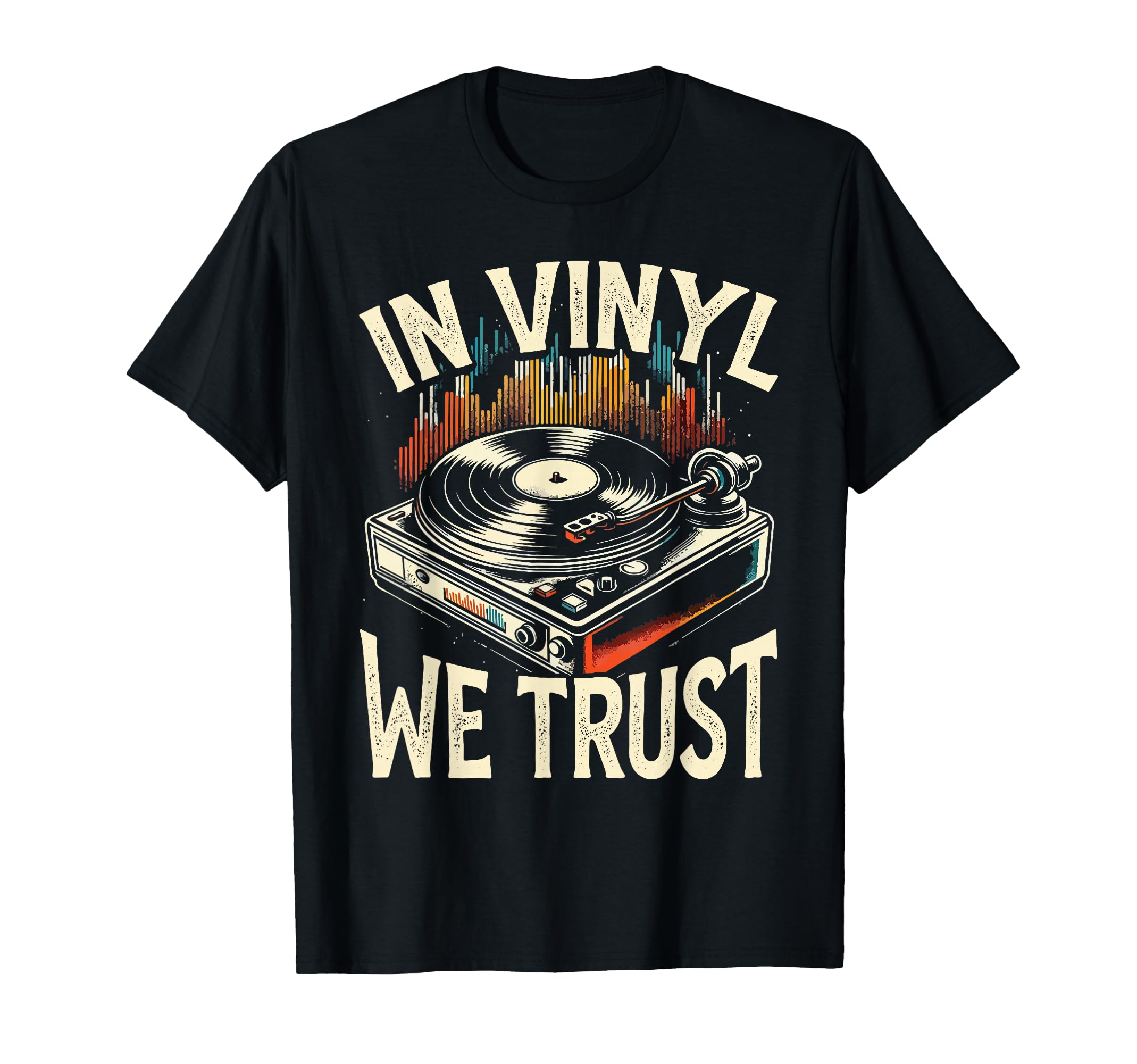Vinyl Collecting Record Player T-Shirt - Custom Art Print Men Women - T-Shirt, Sweatshirt, Hoodie