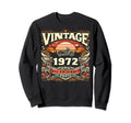 1972 Born 1972 52Th Birthday Sweatshirt - Trendy Graphic for Adults - T-Shirt, Sweatshirt, Hoodie