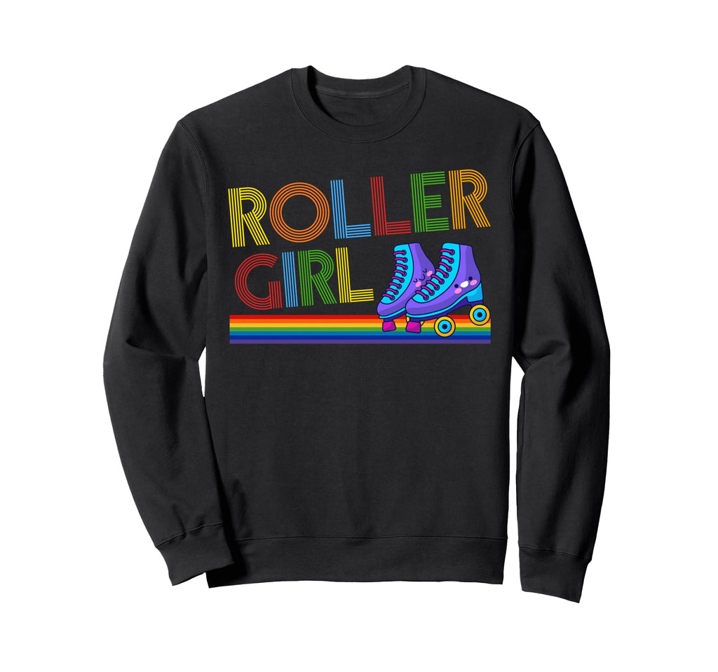 Rollerblades Disco Rollerblading Sweatshirt - Trendy Graphic for Adults - T-Shirt, Sweatshirt, Hoodie