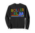 Rollerblades Disco Rollerblading Sweatshirt - Trendy Graphic for Adults - T-Shirt, Sweatshirt, Hoodie