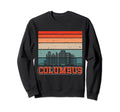 Columbus Usa Sunset Skyline Columbus Sweatshirt - Trendy Graphic Unisex - T-Shirt, Sweatshirt, Hoodie