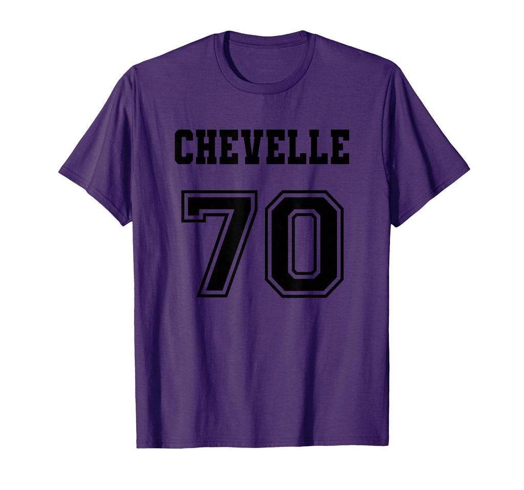 Jersey Chevelle 70 1970 Old School T-Shirt - Novelty Apparel for Adults - T-Shirt, Sweatshirt, Hoodie