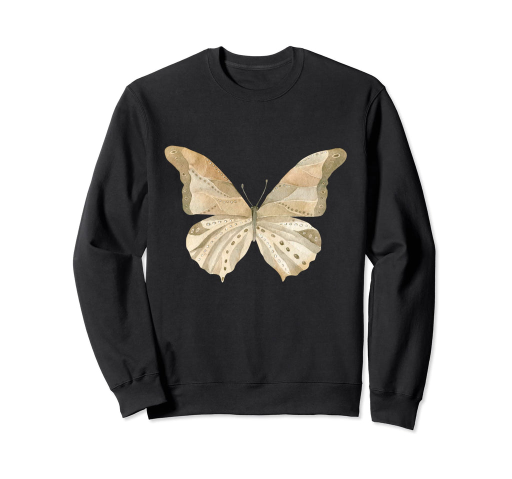 Watercolor Moth Goth Horror Sweatshirt - Novelty Apparel Men Women - T-Shirt, Sweatshirt, Hoodie