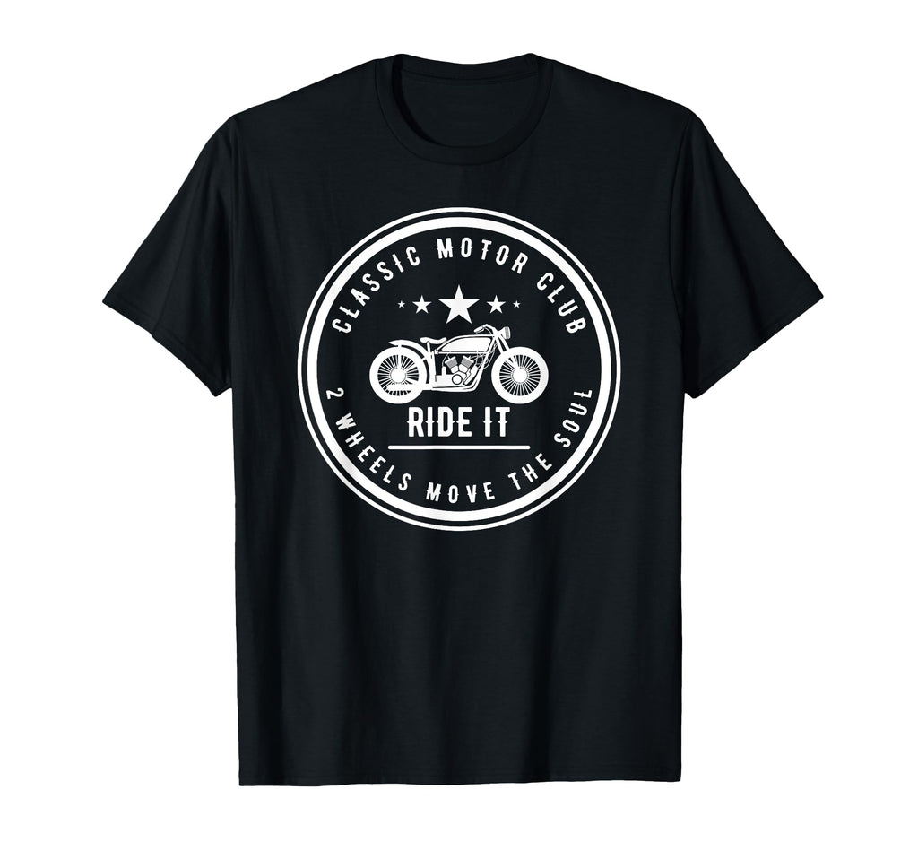 Us Flag American Motorcycle Biker T-Shirt - Novelty Apparel Unisex - T-Shirt, Sweatshirt, Hoodie