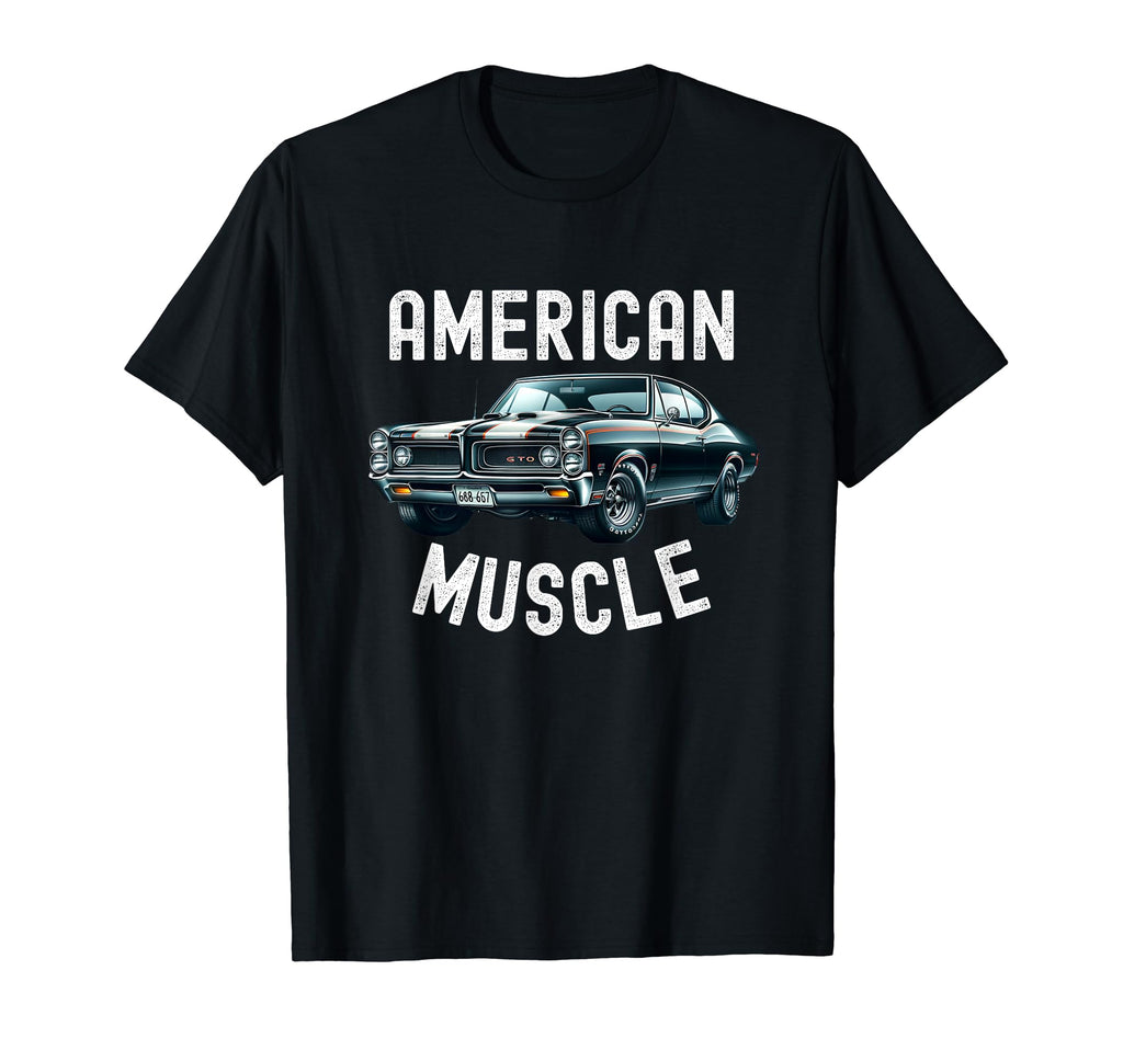 American Muscle Car Car T-Shirt - Trendy Graphic Unisex - T-Shirt, Sweatshirt, Hoodie