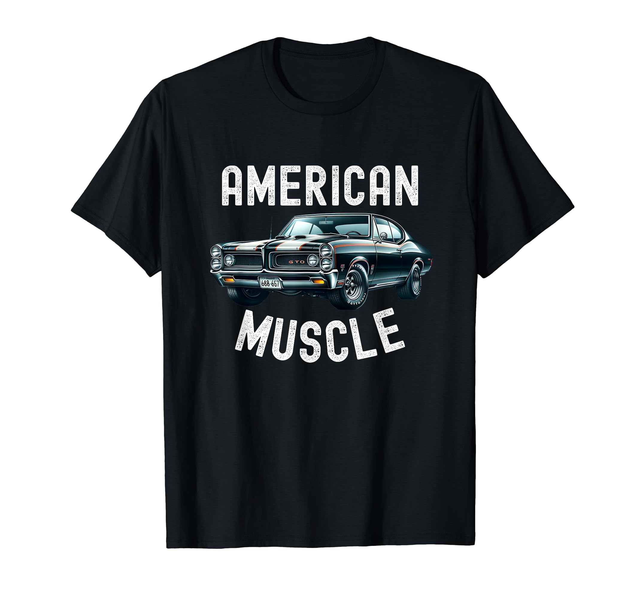 American Muscle Car Car T-Shirt - Trendy Graphic Unisex - T-Shirt, Sweatshirt, Hoodie