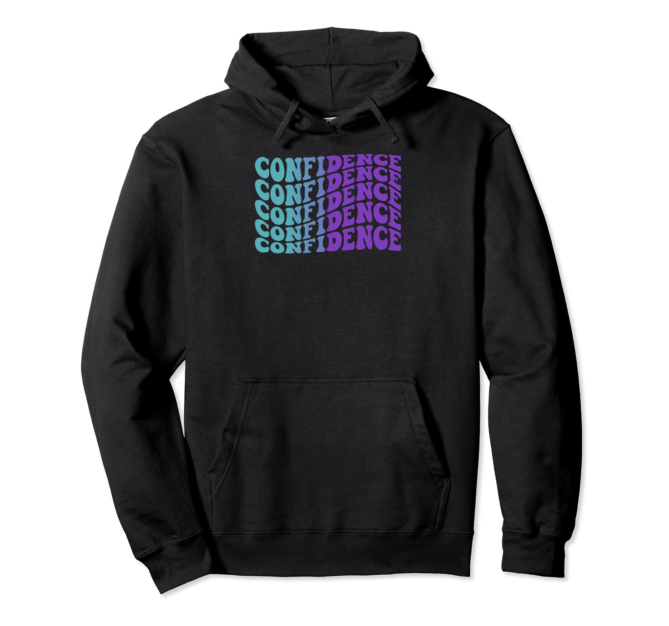Confidence Self Care Hoodie - Minimalist Print Unisex - T-Shirt, Sweatshirt, Hoodie