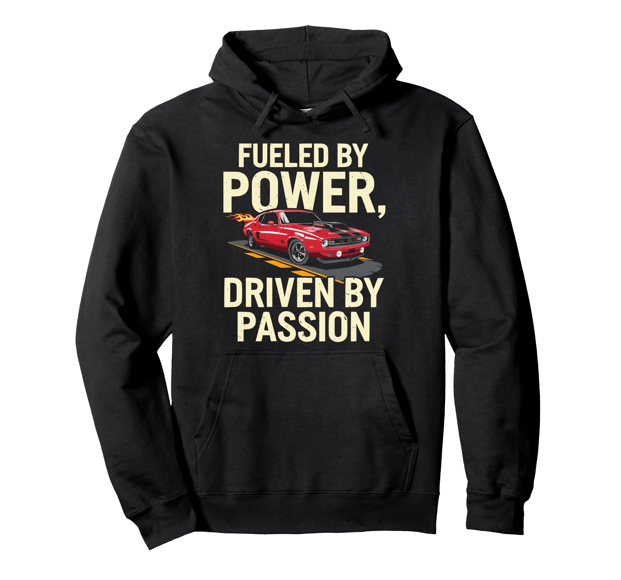 Muscle Car Lover Carguy Car Collector Hoodie - Unique Graphic Unisex - T-Shirt, Sweatshirt, Hoodie
