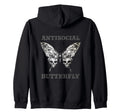 Antisocial Butterfly Gift T-Shirt - Custom Art Print Unisex - T-Shirt, Sweatshirt, Hoodie