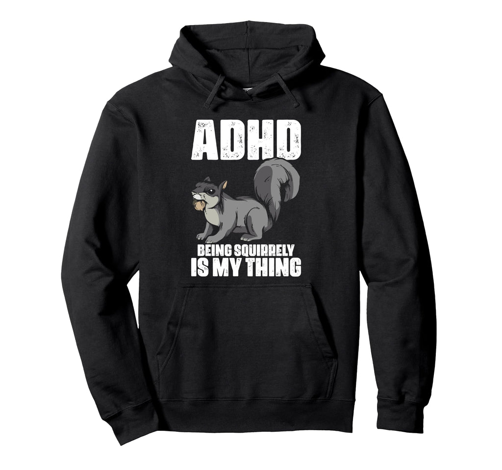 Attention Deficit Disorder Dyslexia Hoodie - Minimalist Print for Adults - T-Shirt, Sweatshirt, Hoodie