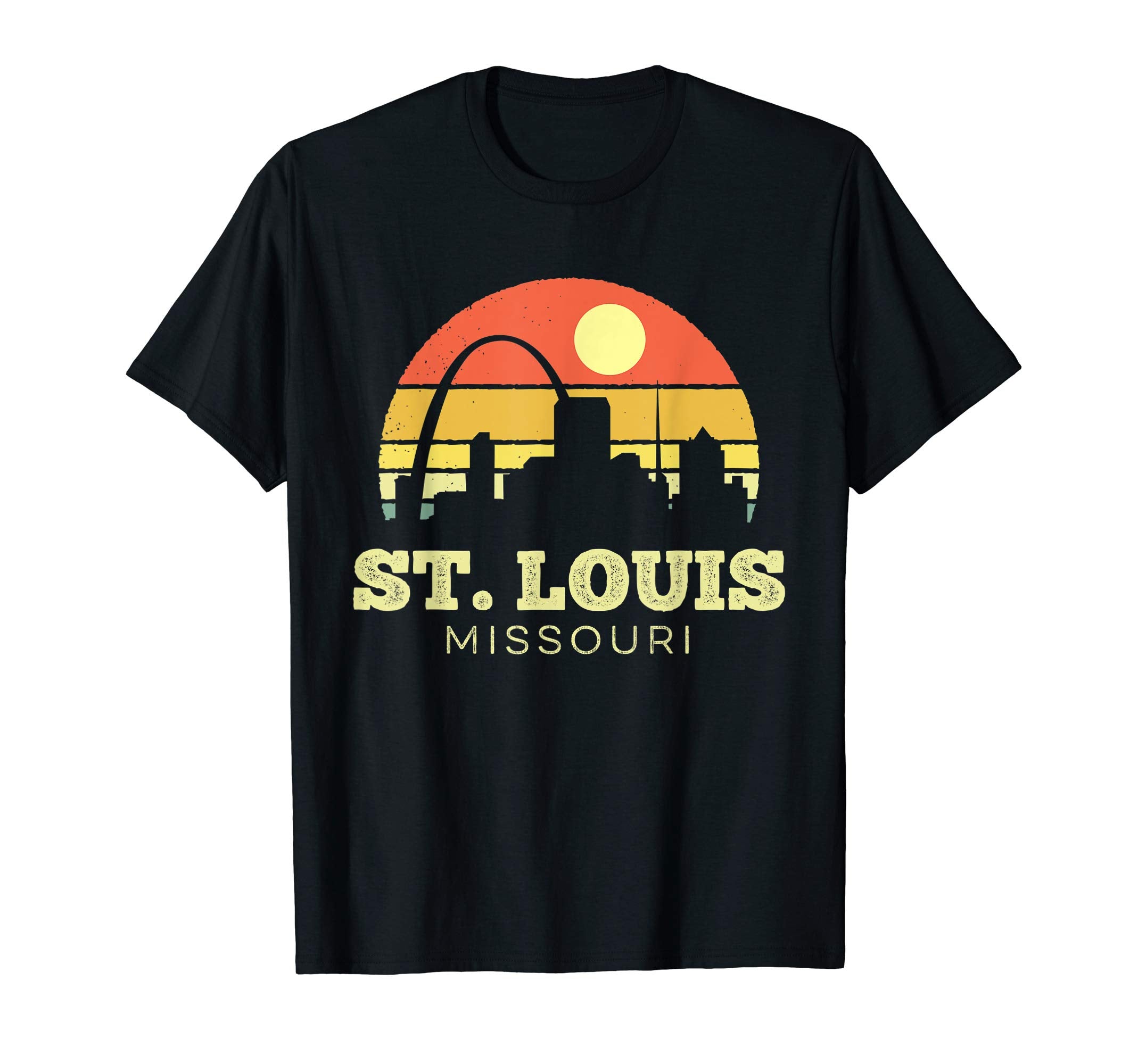 St Louis Missouri Sunset City Love T-Shirt - Custom Art Print for Adults - T-Shirt, Sweatshirt, Hoodie