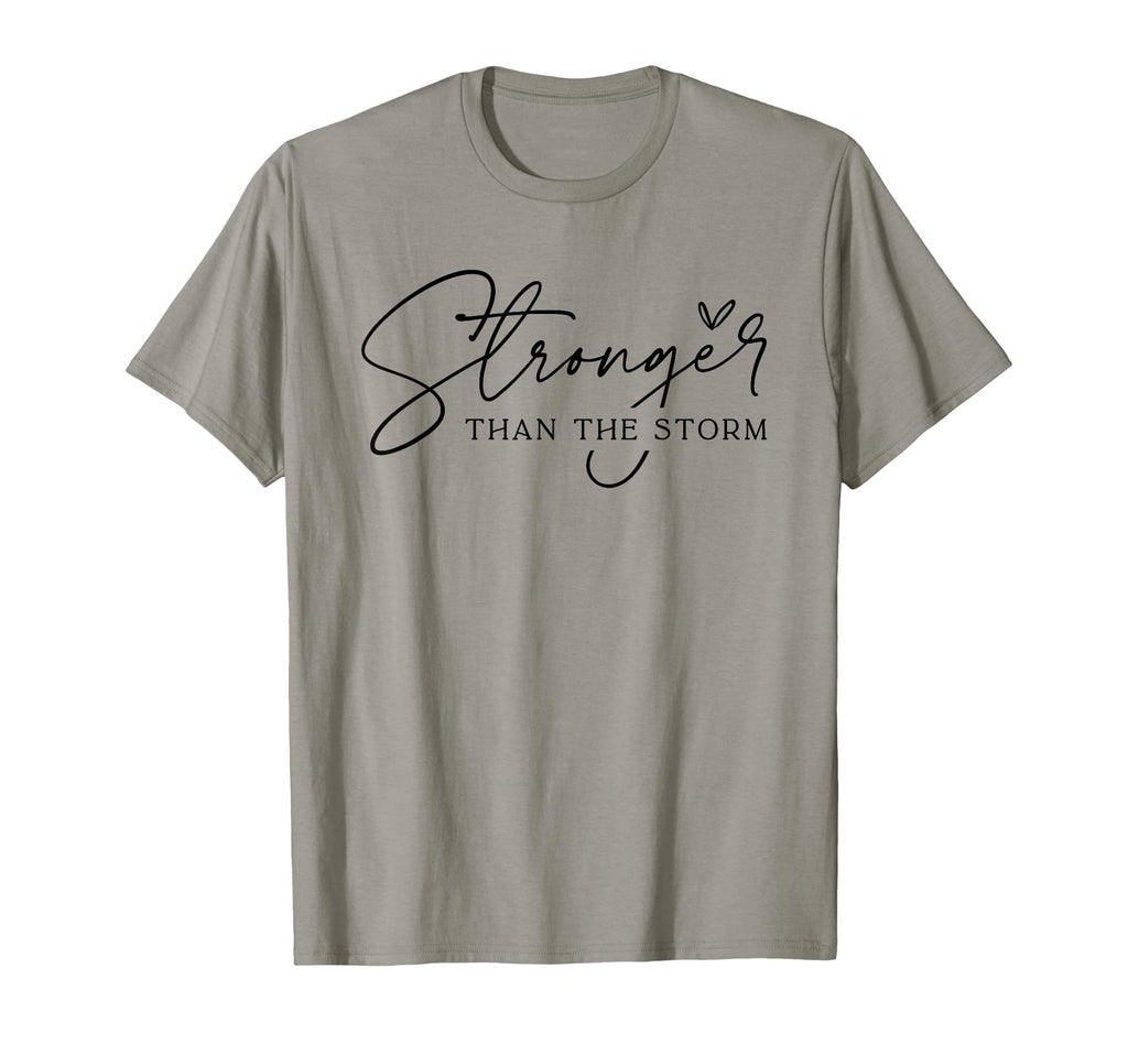 Stronger Than Storm Boho Self Care T-Shirt - Custom Art Print for Adults - T-Shirt, Sweatshirt, Hoodie