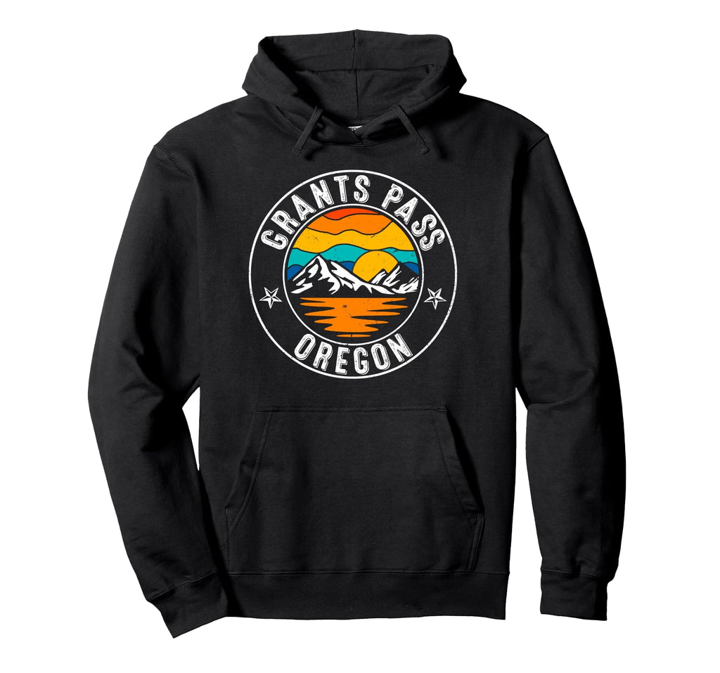 70S 80S Grants Pass Oregon Or Hoodie - Novelty Apparel Unisex - T-Shirt, Sweatshirt, Hoodie