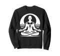 Meditating Figure Colorful Mandala Sweatshirt - Streetwear Style Men Women - T-Shirt, Sweatshirt, Hoodie