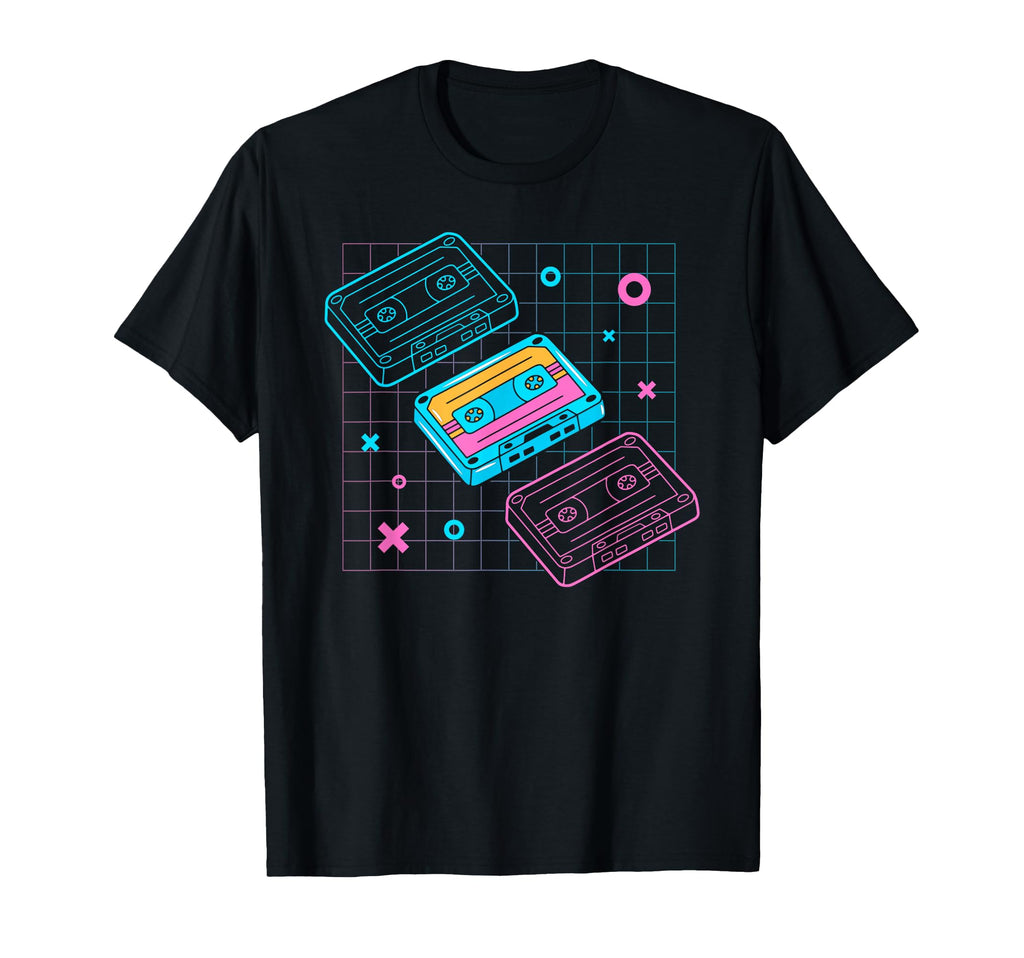 Cassettes Vaporwave Retrowave Synthwave T-Shirt - Novelty Apparel Men Women - T-Shirt, Sweatshirt, Hoodie