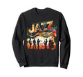 Jazz Music Watercolor Art 1920S Sweatshirt - Unique Graphic Unisex - T-Shirt, Sweatshirt, Hoodie